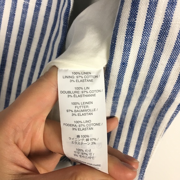 J. Crew regent blazer linen striped - Picture 5 of 6